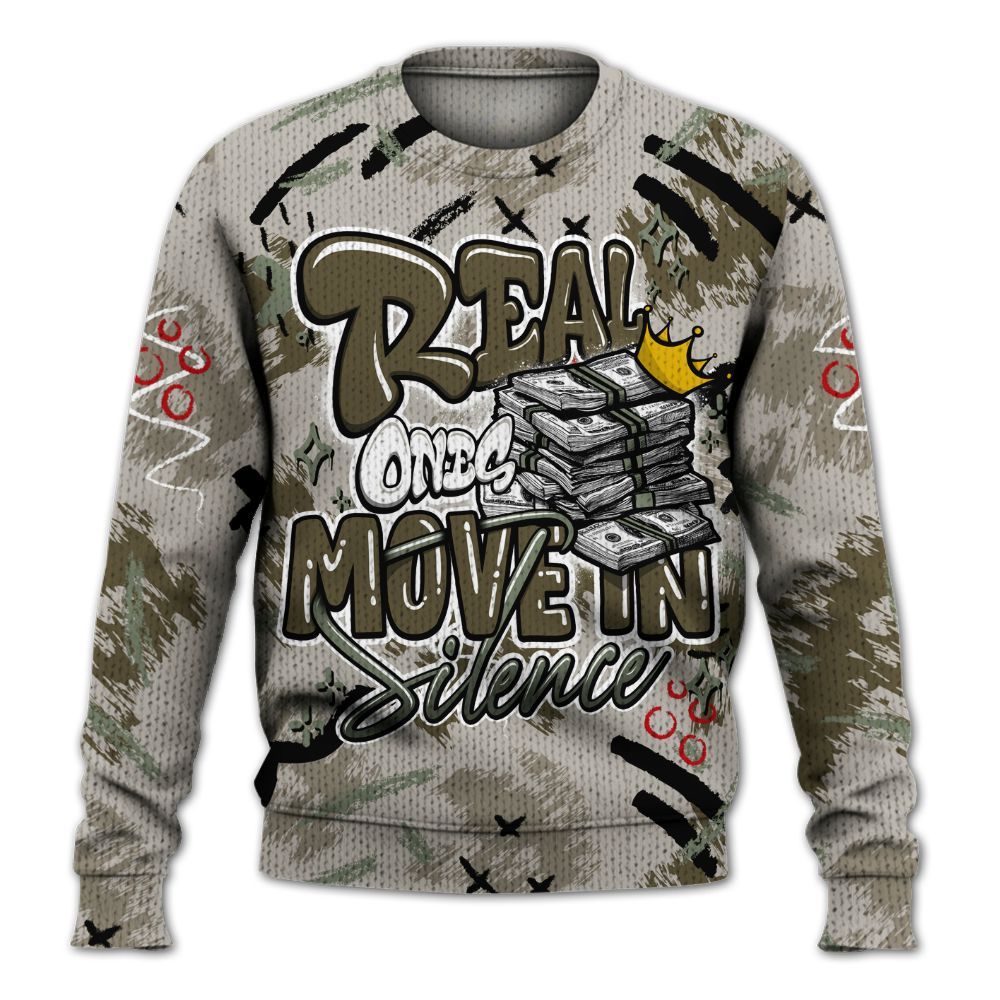 Knitted Sweater To Match Dunk Low Year Of The Snake - Real Ones Move In Streetwear