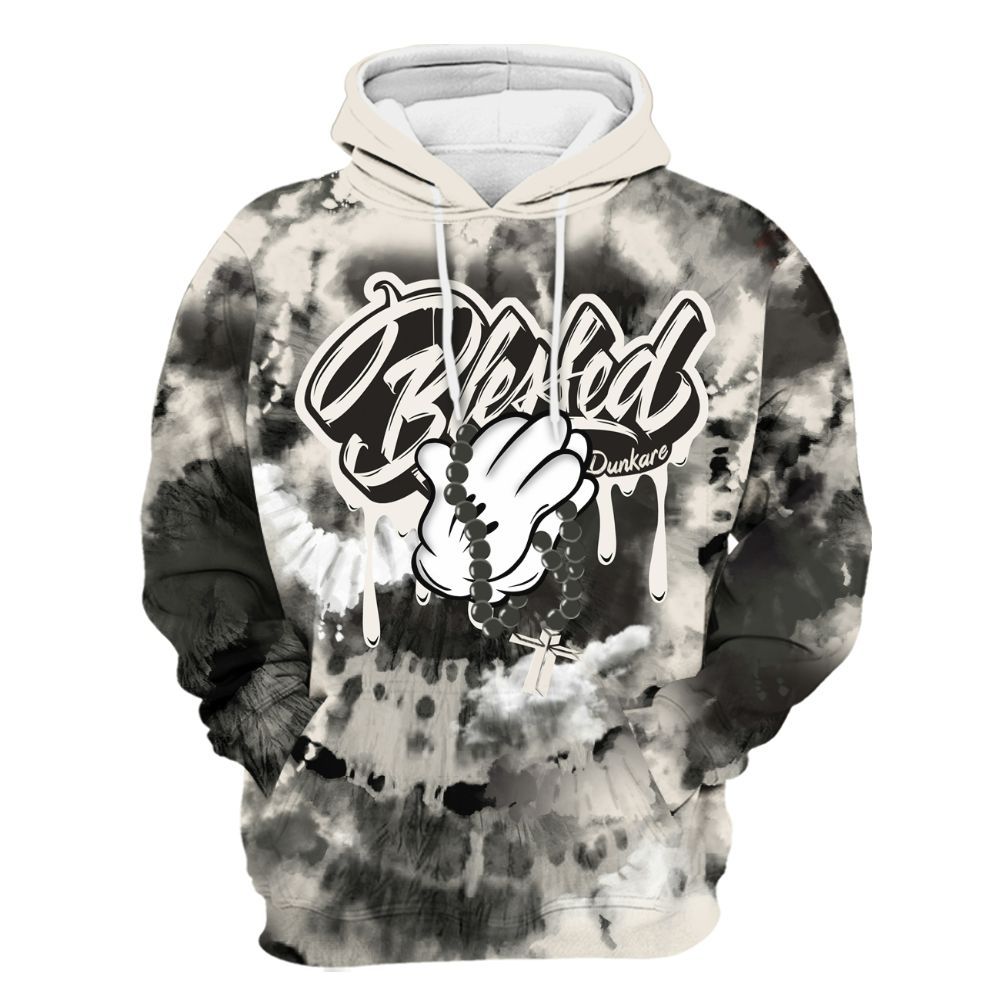Hoodie To Match Air Max Plus Moonlight Swarovski - God Blessed Tie Dye All Over Print