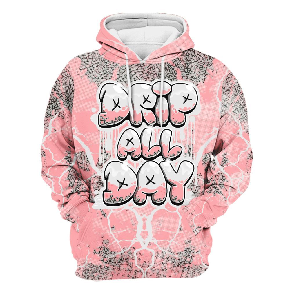 Hoodie To Match Retro Wings 3s - DRIPPIN Days Graphic Halloween All Over Print