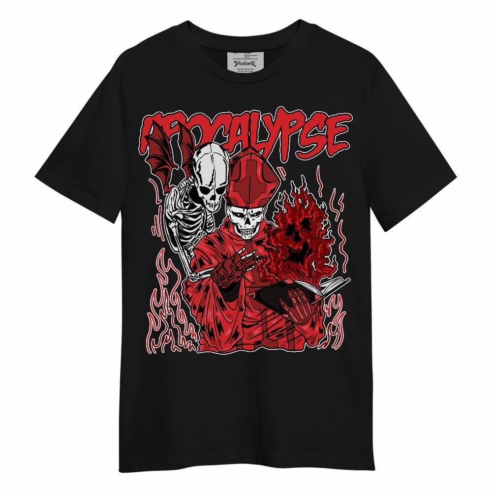 Shirt To Match Chile Red 9s - Apocalypse Skeleton Unisex Shirt