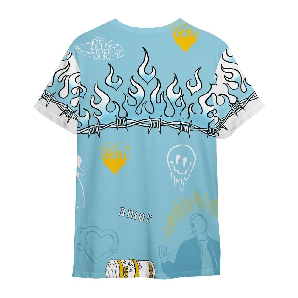 Shirt To Match Dunk High Homer Simpson - Snake Trust No One All Over Print