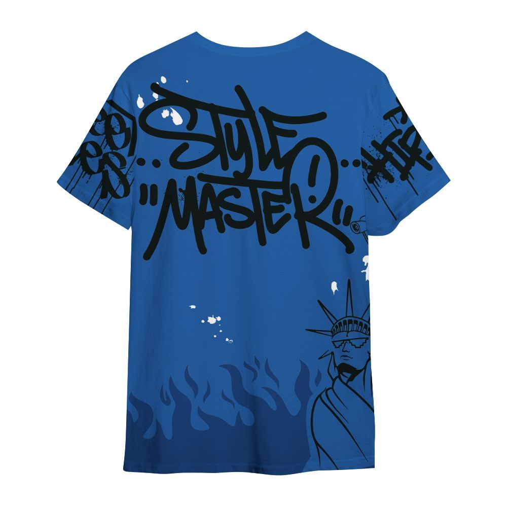 Shirt To Match Brave Blue 13s - Graphic Fck Around Find Out All Over Print