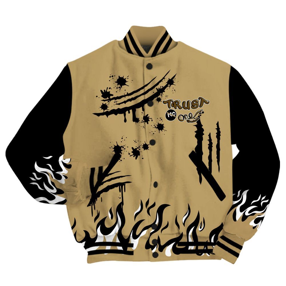 Varsity Jacket To Match Black LD 1000 - Graphic Trust No One All Over Print