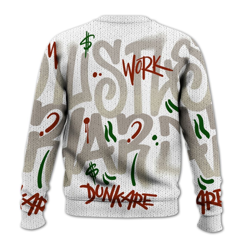 Knitted Sweater To Match El Grito 5s - Angel Hustle Hard