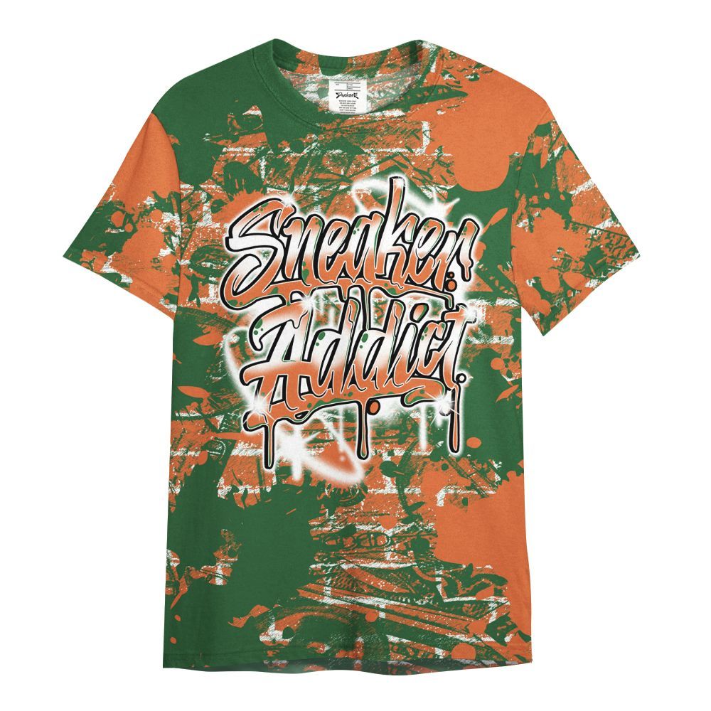 Shirt To Match Low Miami 5s - Addiction Sneakers Graphic Street Art All Over Print