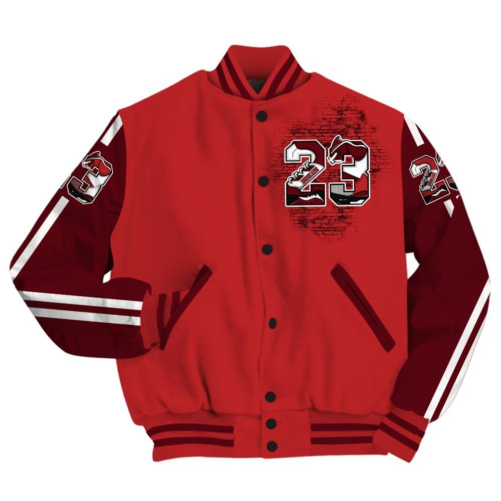 Varsity Jacket To Match Kobe 9 Elite Christmas - Custom Name Number 23 5s All Over Print