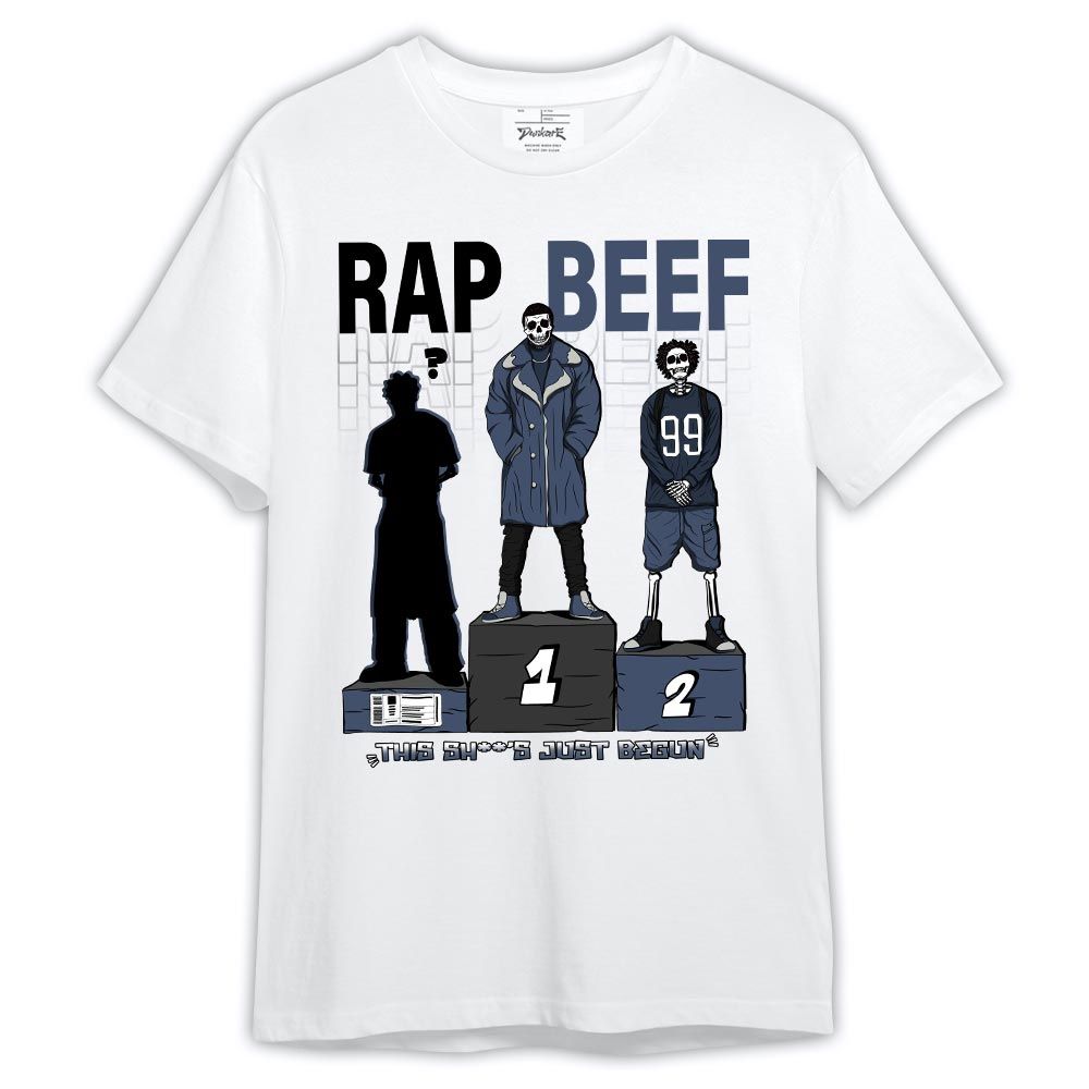 Shirt To Match Low Diffused Blue 11s - Rap Beef Shirt Outfit