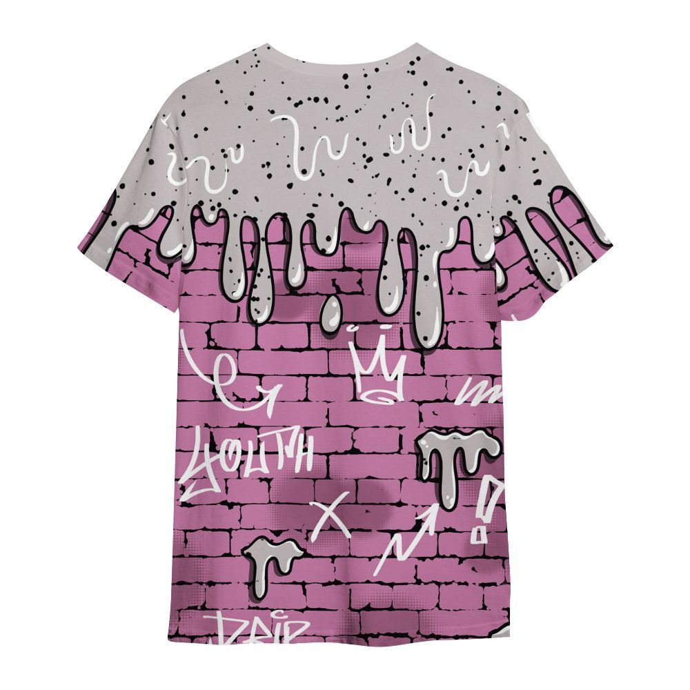 Shirt To Match Neutral Grey Black White Orchid 4s - Been Different Drippin Streetwear All Over Print