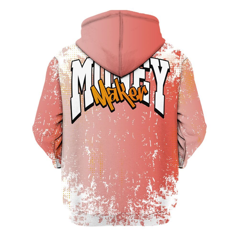 Hoodie To Match Dunk High Candy Corn - Move In Silence Money Street Retro All Over Print