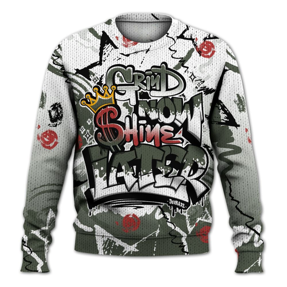 Sweater To Match Air Force 1 Low Year Of The Snake Shirt, Grind Shine Later Drip Graphic