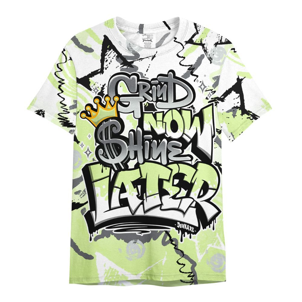 Shirt To Match Smoke Grey Volt TR 1s - Grind Shine Later Drip All Over Print