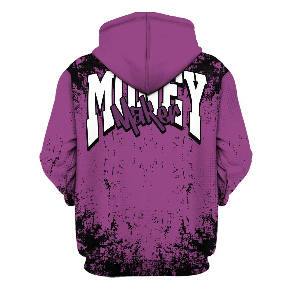 Hoodie To Match Ja 2 Staregazer - Move In Silence Money Street Retro All Over Print