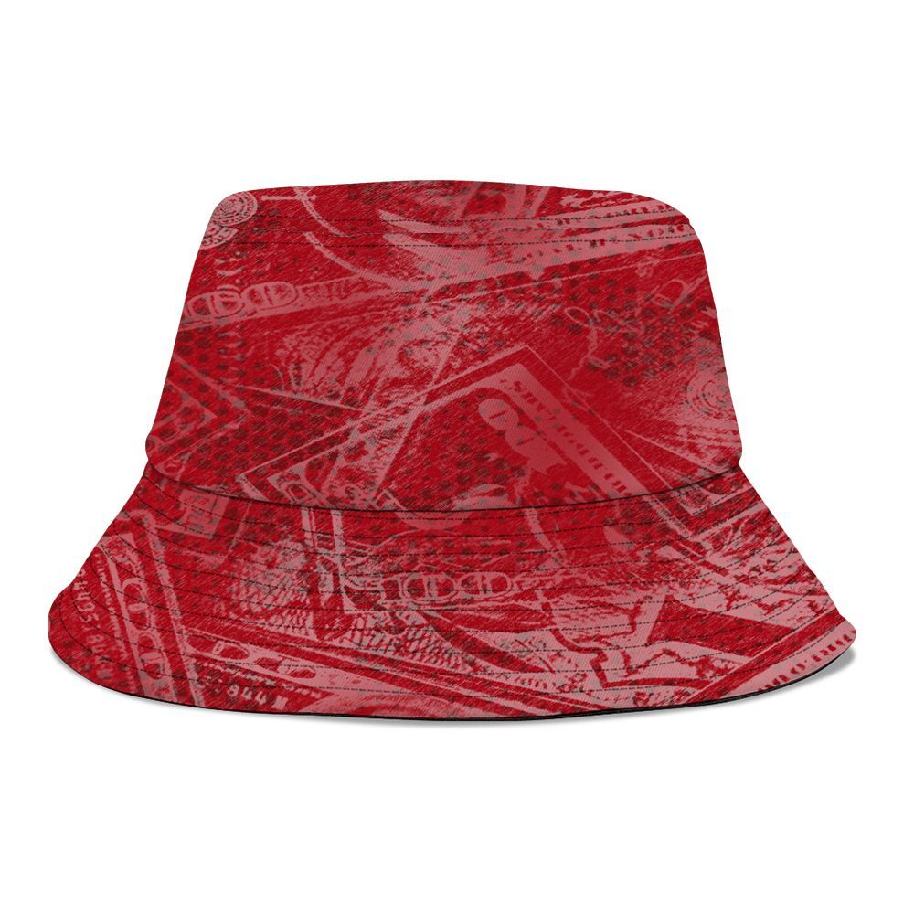 Bucket Hat To Match Bred Velvet 11s - From Rags To Riches Graphic