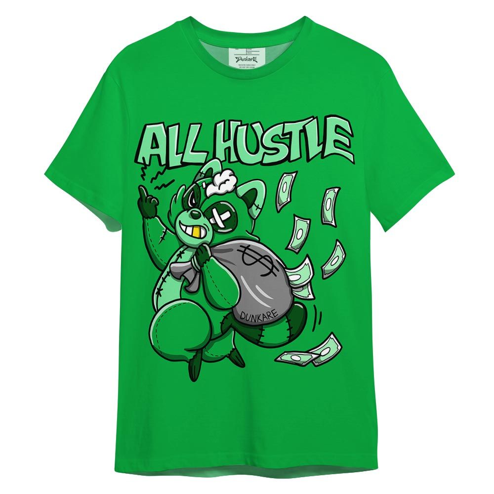 Shirt To Match Lucky Green 5s T-- All Hustles Raccoon Color T-Shirt Unisex 1105 DNY