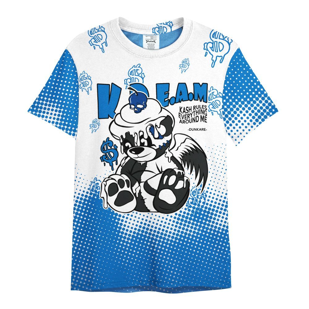 Shirt To Match Blueberry 12s - Loot Bear Unique Drip All Over Print