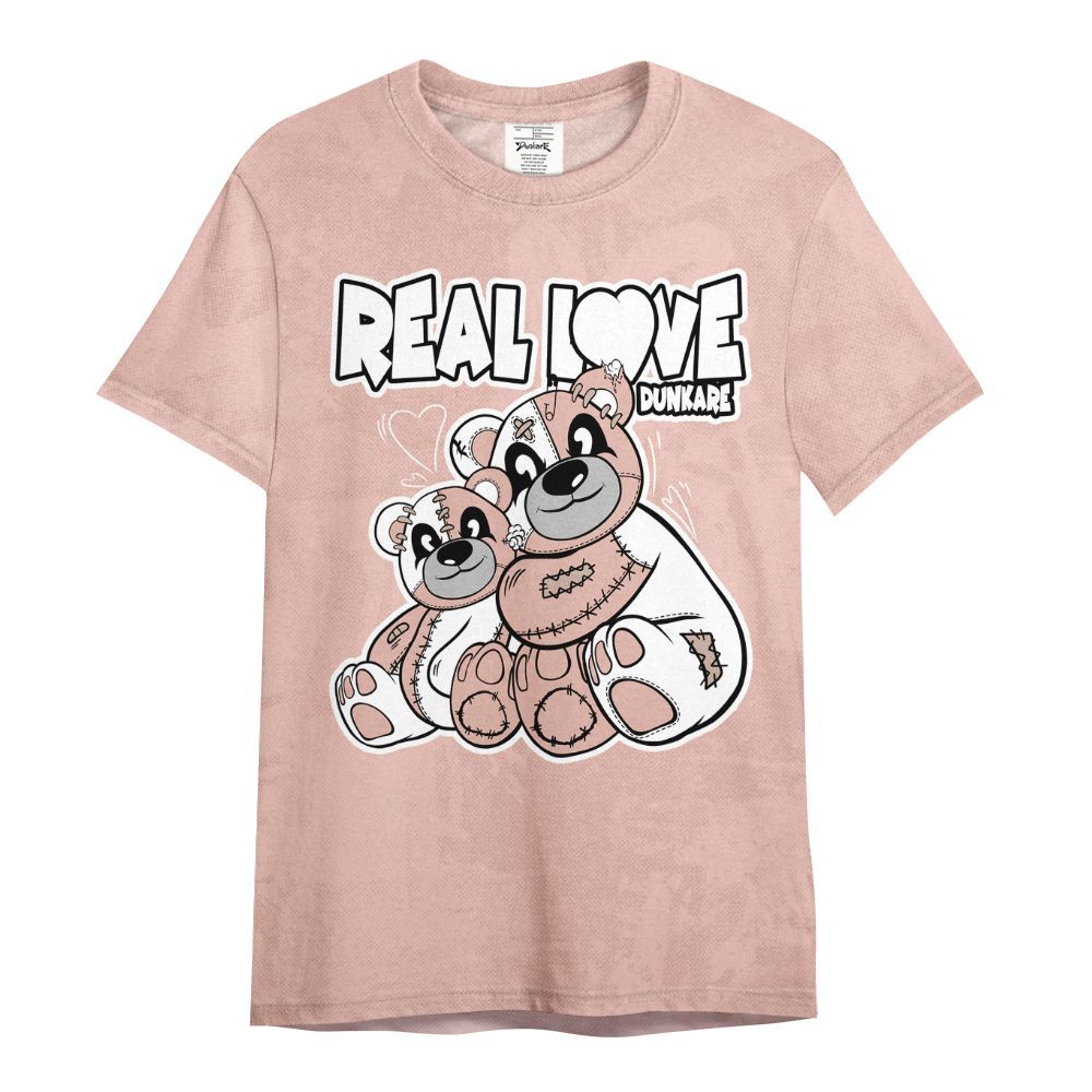 Shirt To Match Dunk Low Pink Velvet - Sincere Fondness Bear All Over Print