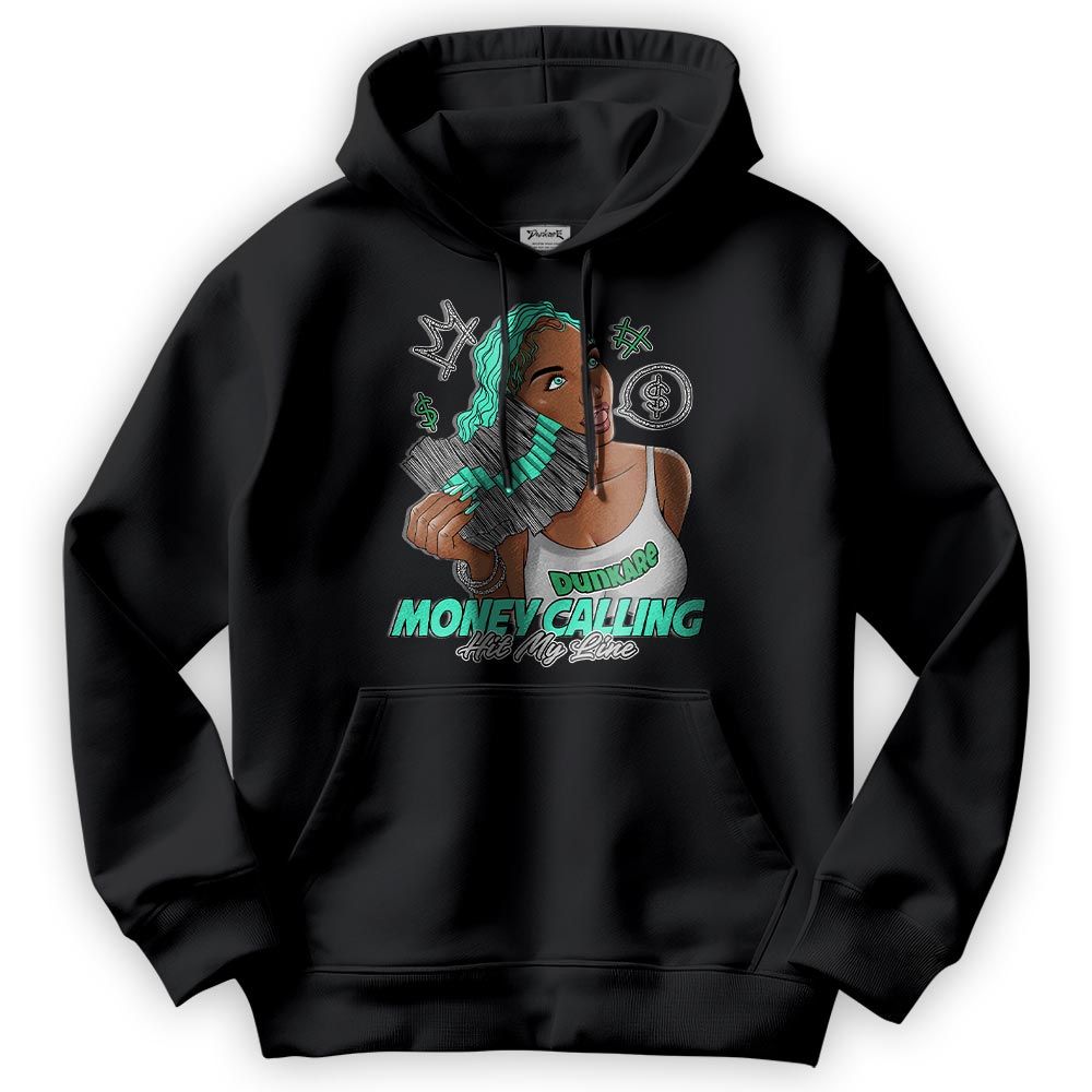 Sweatshirt To Match Black Green Glow 3s Hoodie - Moneycall Unique Hoodie Unisex