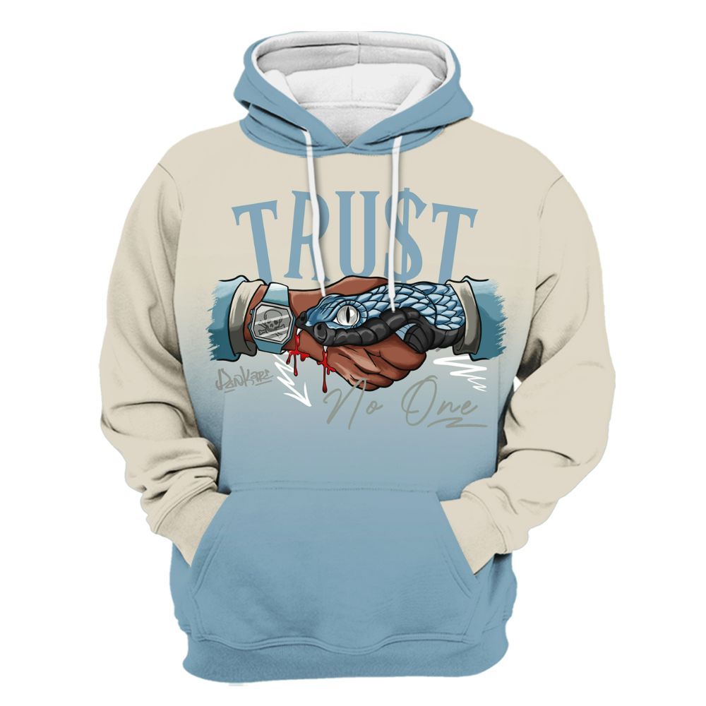 Hoodie To Match Retro SoleFly 13s - Snake Trust No One Drip All Over Print