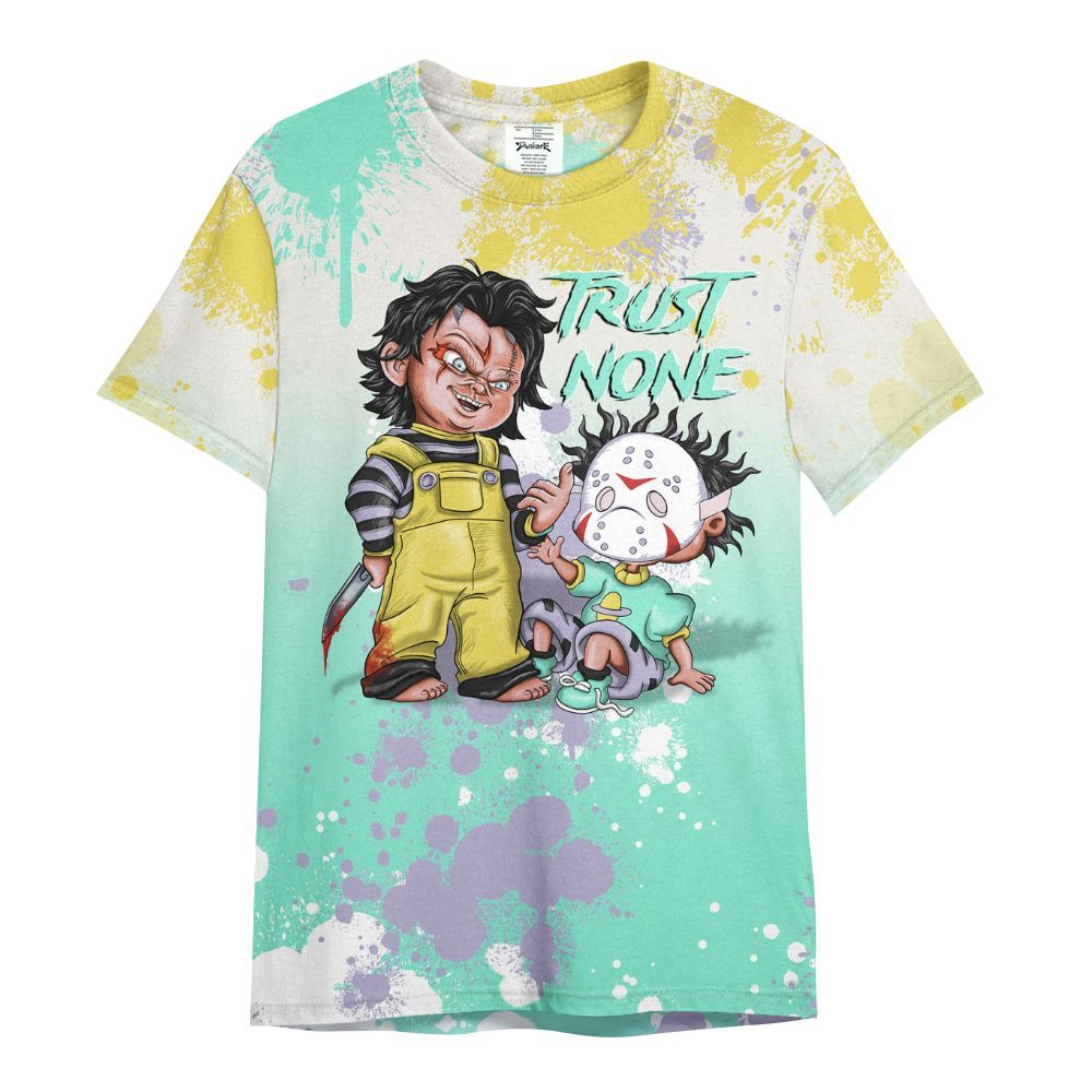 Shirt To Match Dunk Low Easter 2026 - Trust No One Scary All Over Print