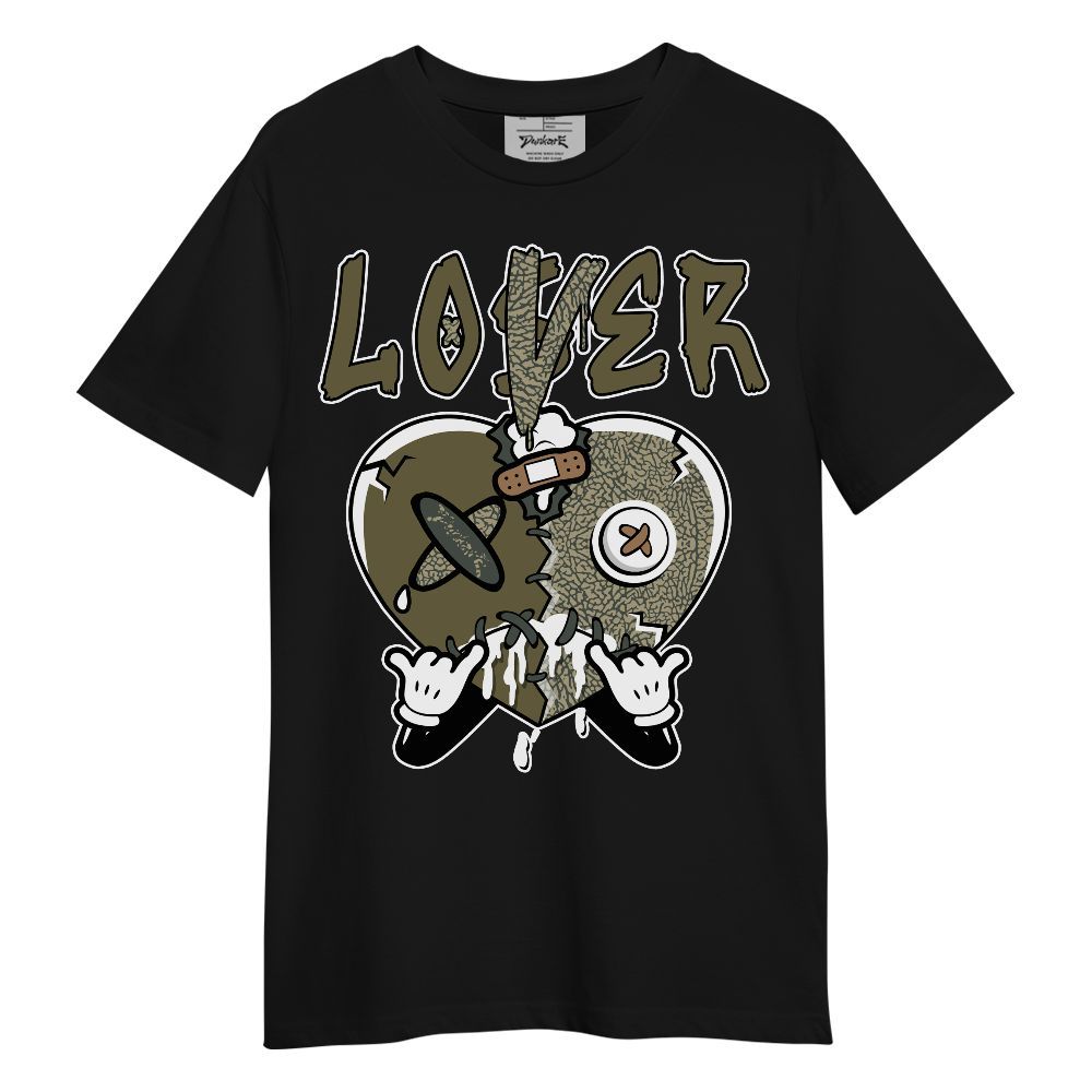 Shirt To Match Retro Family Affair 3s - Loser Lover Drip Heart Graphic