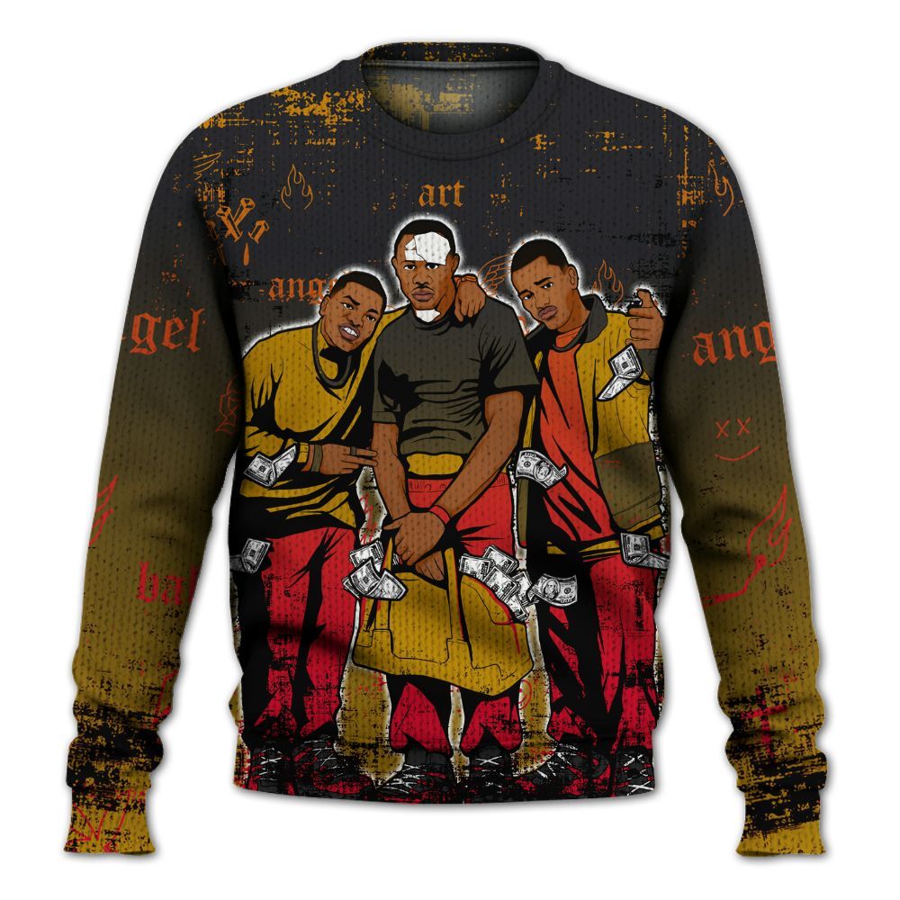 Sweater To Match Ja 3 Raptor - Paid In Full Money Graphic