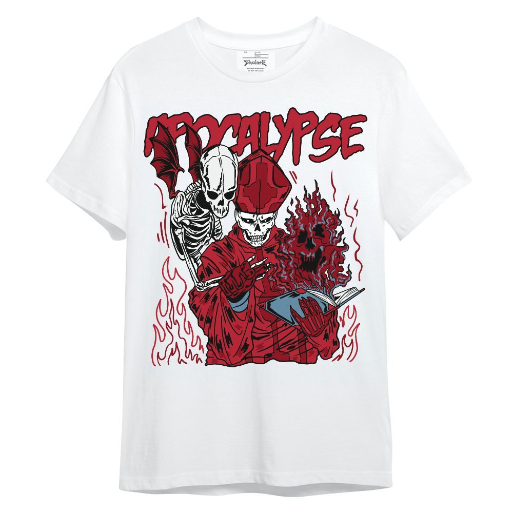 Shirt To Match Retro Raging Bull 5s - Apocalypse Skeleton Unisex Shirt