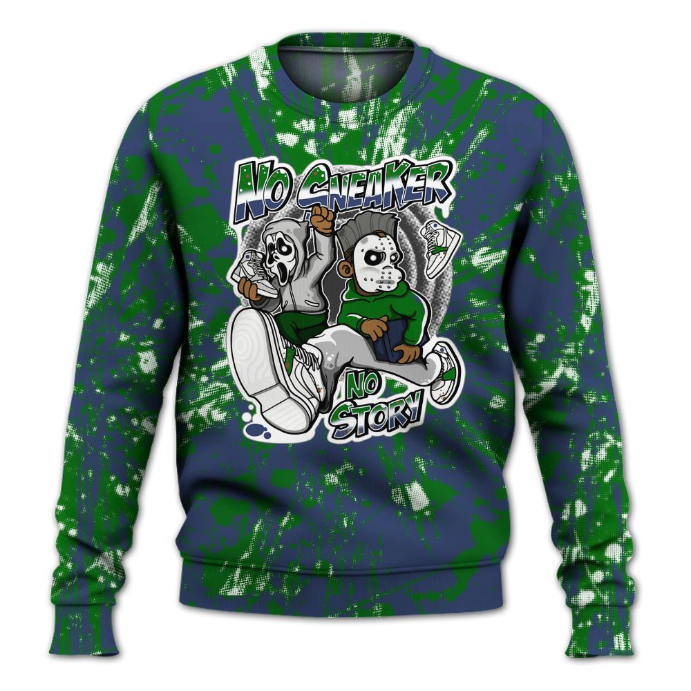 Sweatshirt To Match Midnight Navy 13s - Sneakers Make Story Graphic Luxury All Over Print