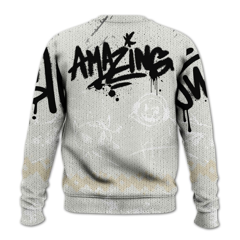 Sweater To Match Grand Finale 11s Shirt, Friday Sneaker Crayon Graphic