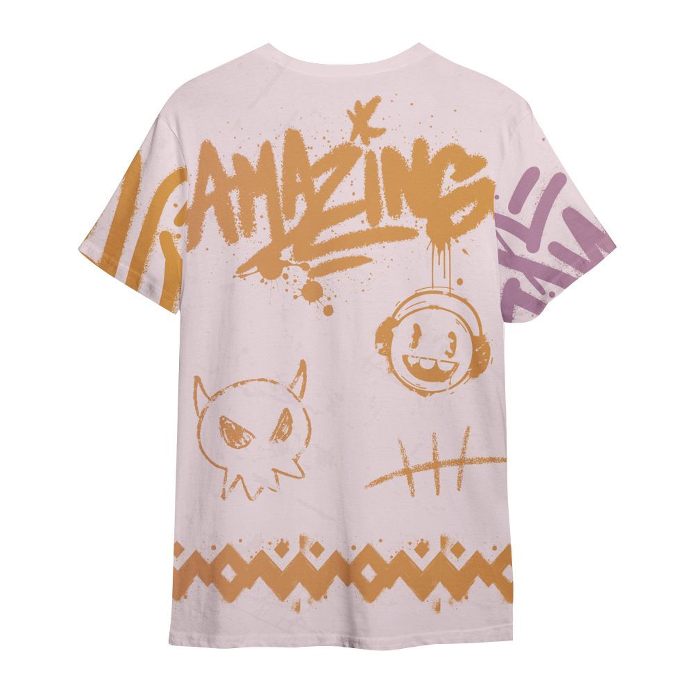 Shirt To Match Book Sunrise 1s - Friday Sneaker Crayon All Over Print