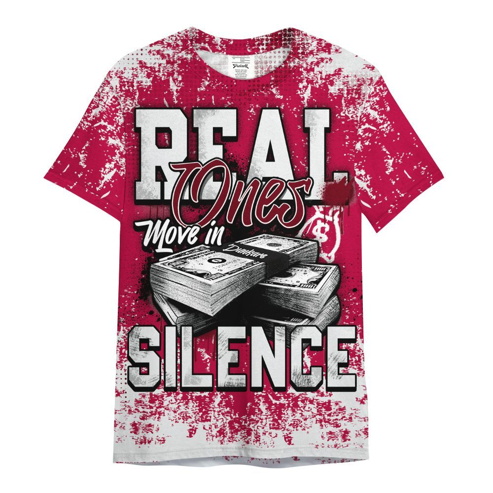 Shirt To Match Retro Chicago 2s - Move In Silence Money Street Retro All Over Print