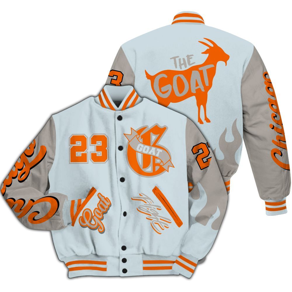 Varsity Jacket To Match Retro High OG Alaska 1s - The G.O.A.T Streetwear All Over Print