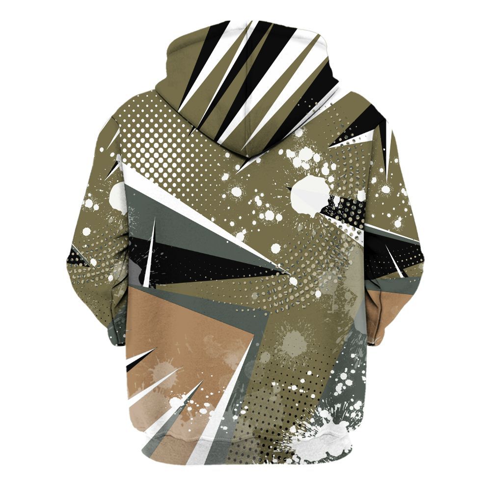 Hoodie To Match Retro Family Affair 3s - Trust No One Dripping All Over Print