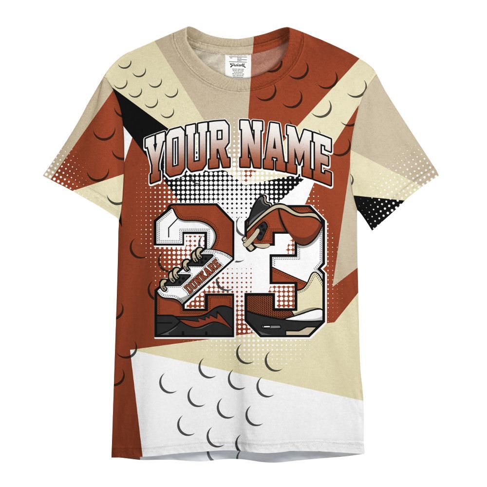 Shirt To Match Retro Eastside Golf 12s - Poly Custom Name Number 23 5s All Over Print