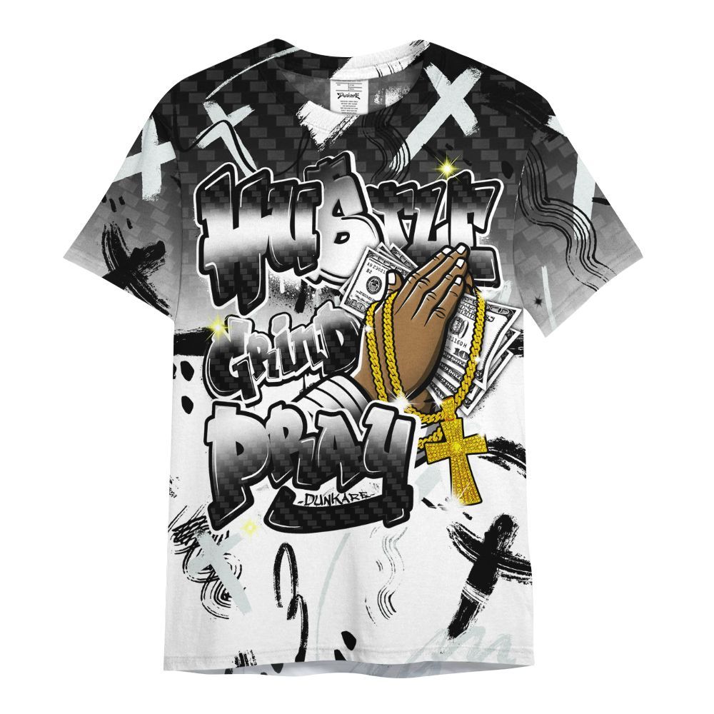 Shirt To Match Kobe 9 Elite Protro Halo - Money Hustle Grind Pray All Over Print