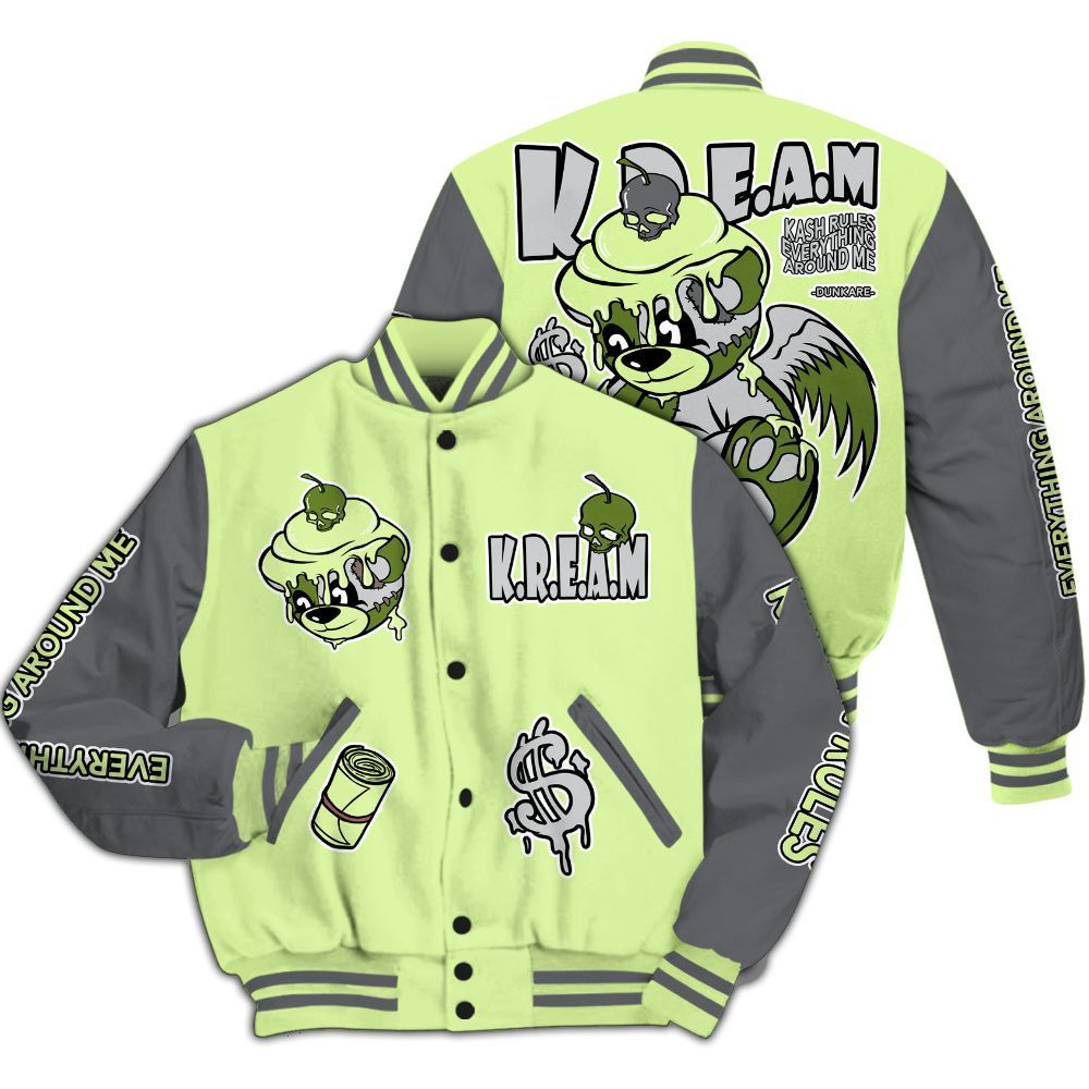 Varsity Jacket To Match Smoke Grey Volt TR 1s - Loot Bear All Over Print
