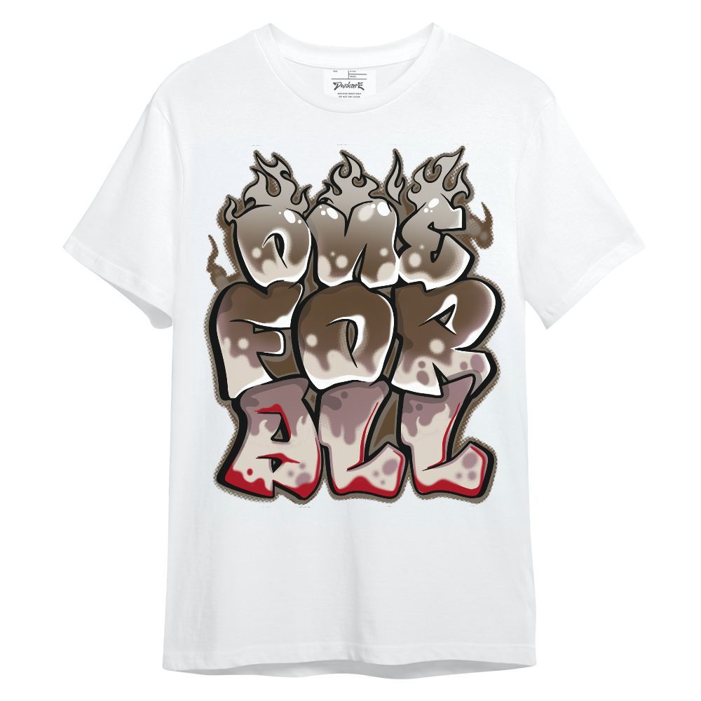 Shirt To Match Dunk Low Swoosh Serves - Ones For All Graphic Unisex Shirt