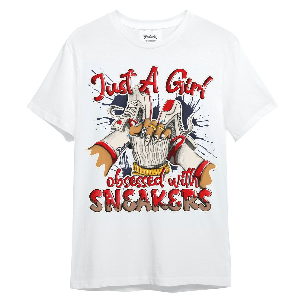 Shirt To Match Low OG Howard University 1s - Just A Girl Sneakers Unisex Shirt