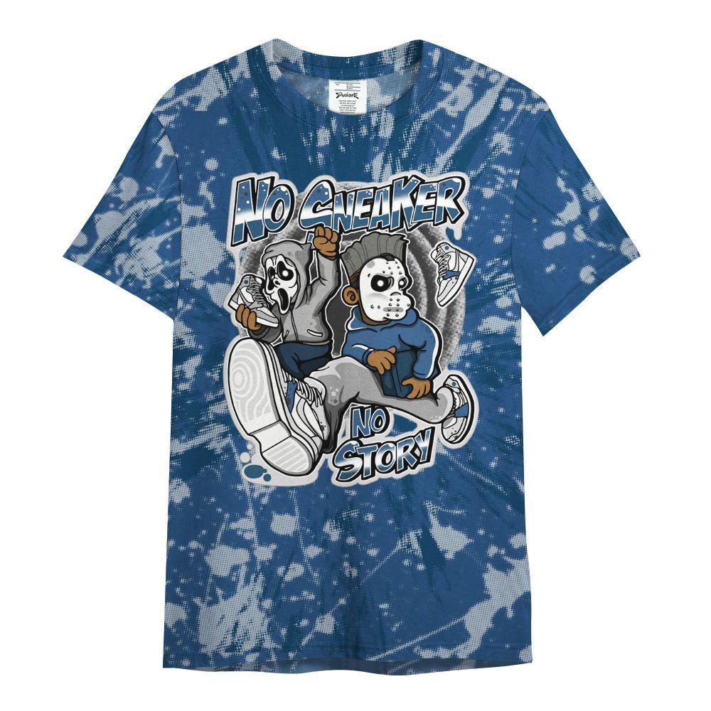 Shirt To Match High OG Midnight Navy 1s - Sneakers Make Story Graphic Luxury All Over Print