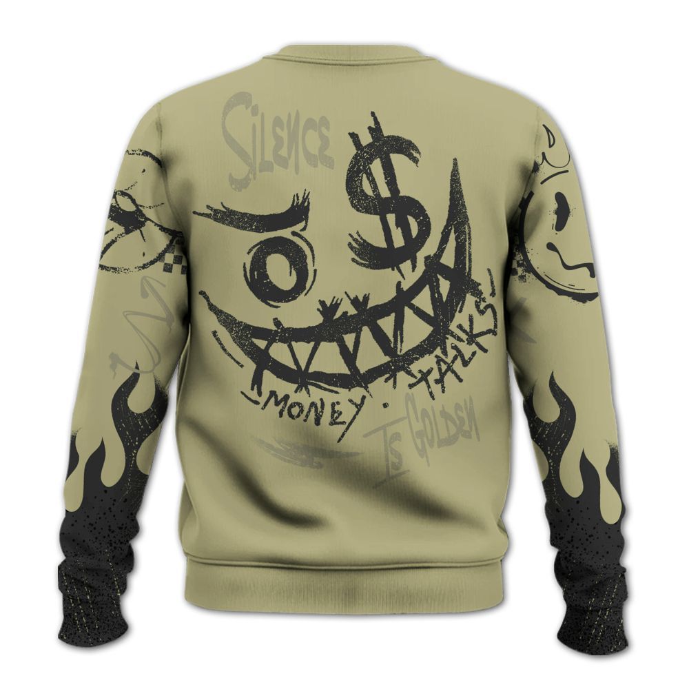 Sweatshirt To Match Dunk Low Suede Olive Aura - Mouth Burning Street Style All Over Print