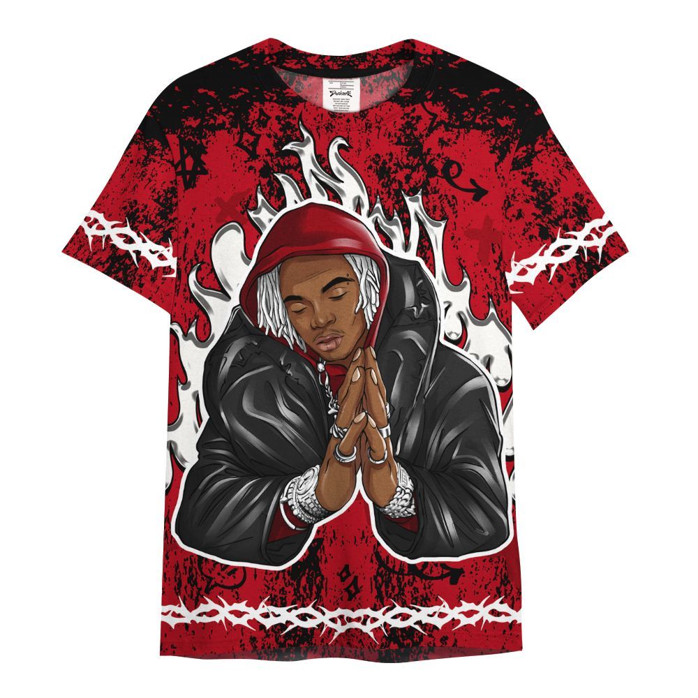 Shirt To Match Bred Velvet 11s - Trappin' Unique Graphics All Over Print