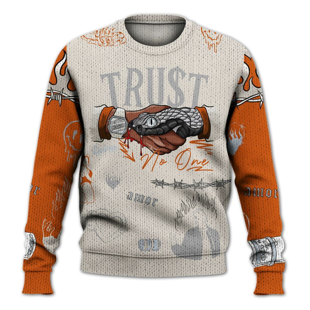 Knitted Sweater To Match SE Craft 5s - Snake Trust No One