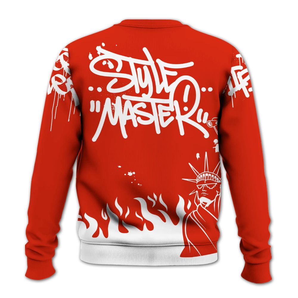 Sweatshirt To Match Retro Cherry 11s - Graphic Fck Around Find Out All Over Print