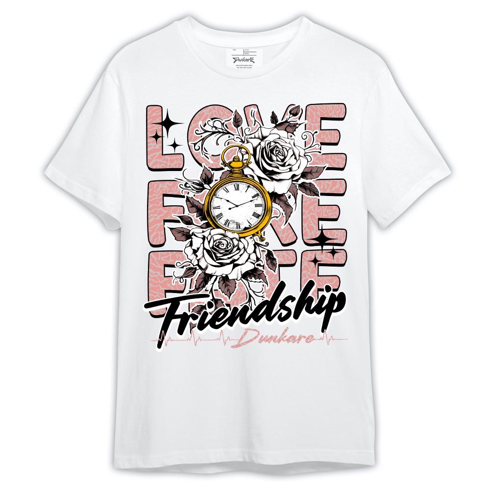 Shirt To Match Shirt Love Fake Fate Friendship, Red Stardust 3s T-- To Match Sneaker Red Stardust 3s Graphic Tee 1504 LTRP