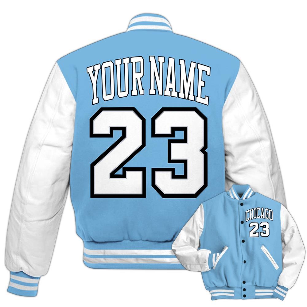 Varsity Jacket To Match Craft Paris 6s - Custom Name Chicago 23 Varsity Jacket Outfit 1505 NCT