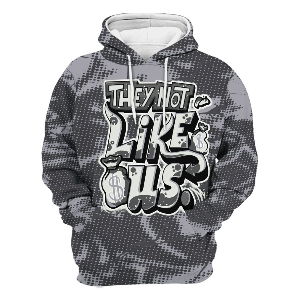 Hoodie To Match Fear 4s - Dislike Us Graphic All Over Print