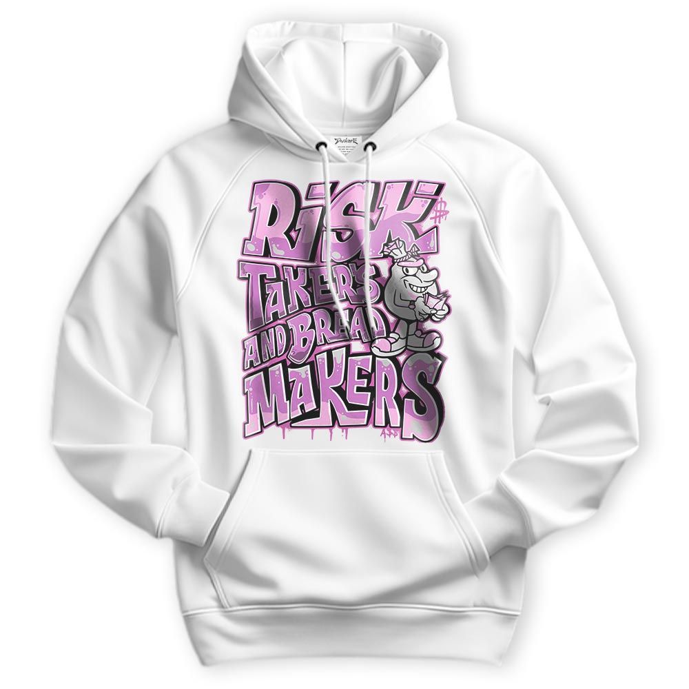 Sweatshirt To Match Hyper Violet 4s Hoodie - Making Our Breading Graphic Hoodie Unisex