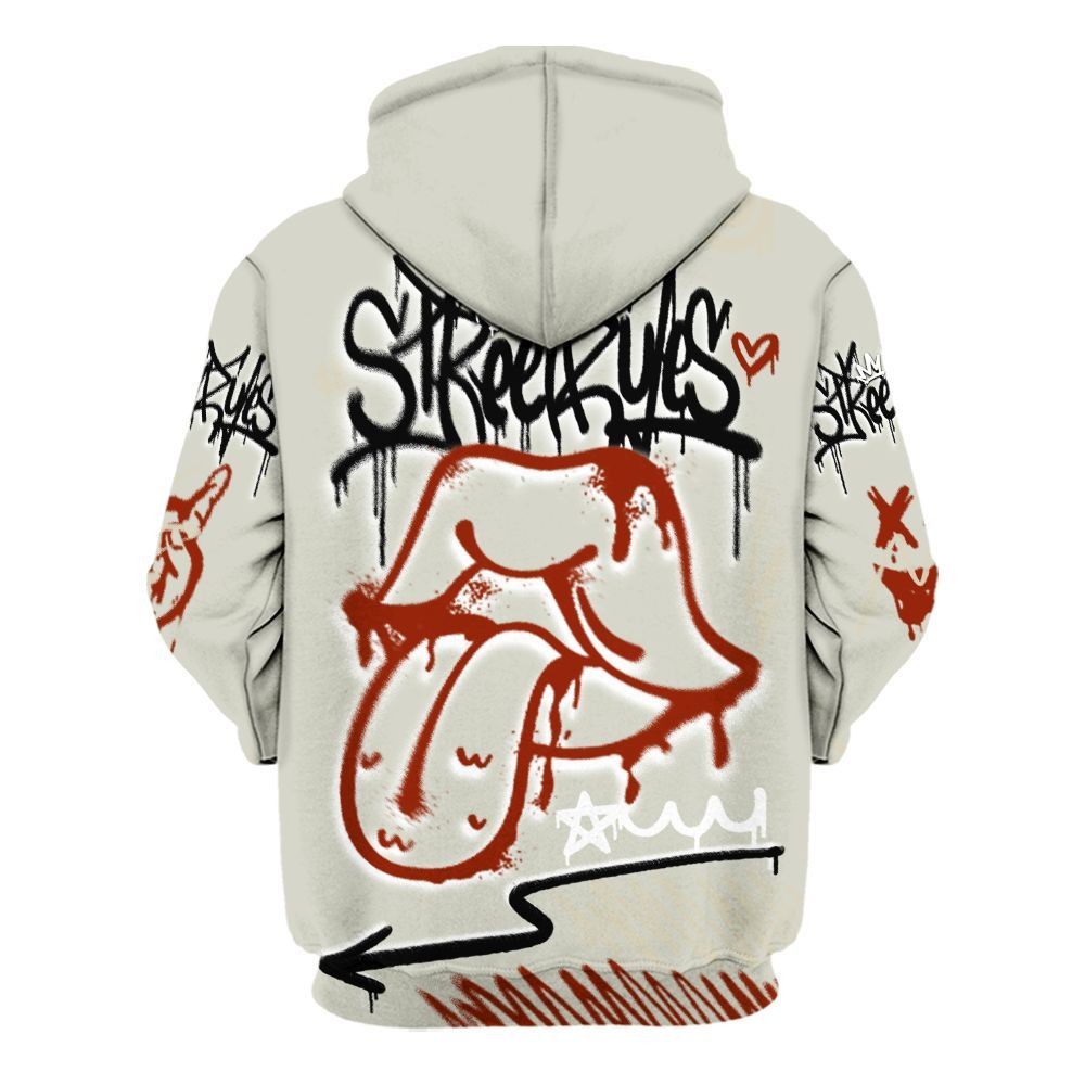 Hoodie To Match El Grito 5s - Break Rules Streetwear All Over Print