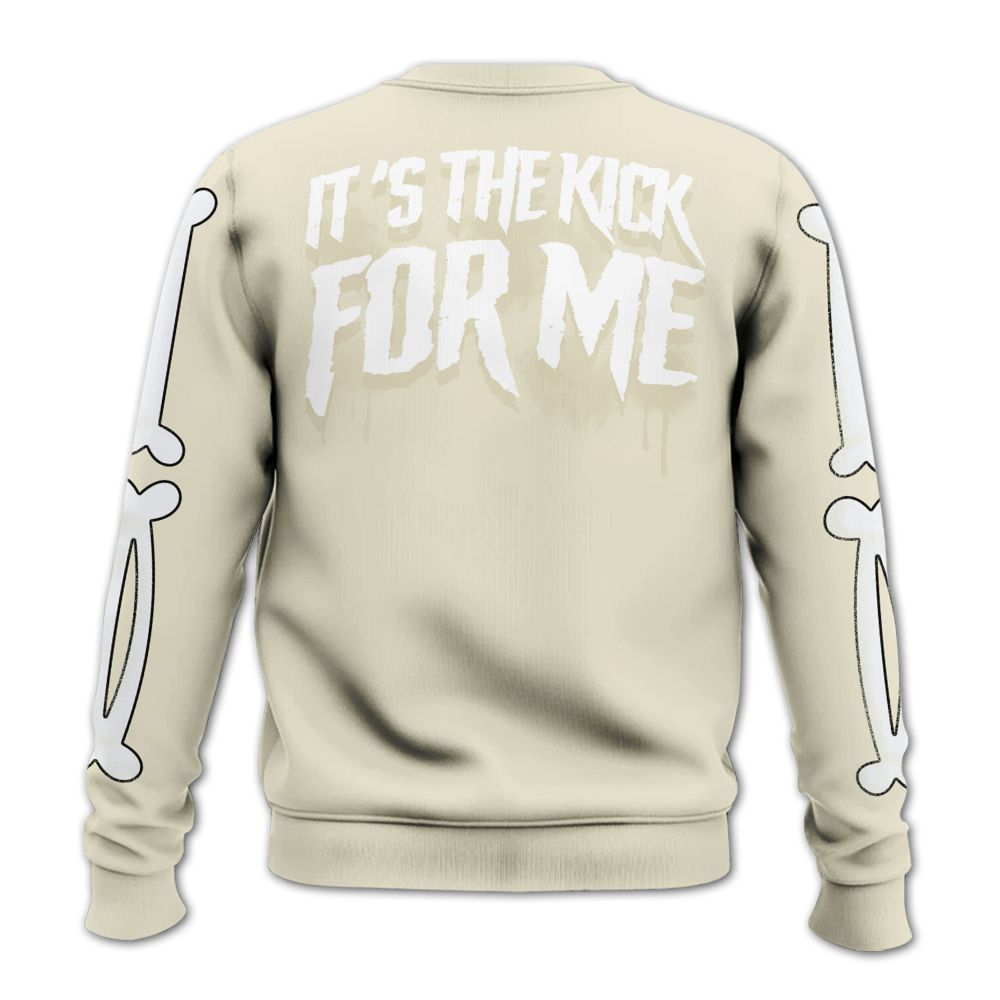 Sweatshirt To Match Orewood Brown 3s - It's The Kick For Me All Over Print