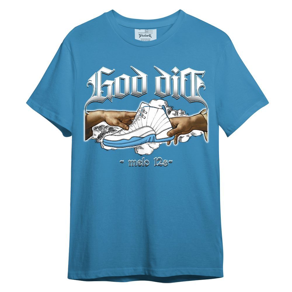Shirt To Match Melo 12s - God Did Sneaker Graphic