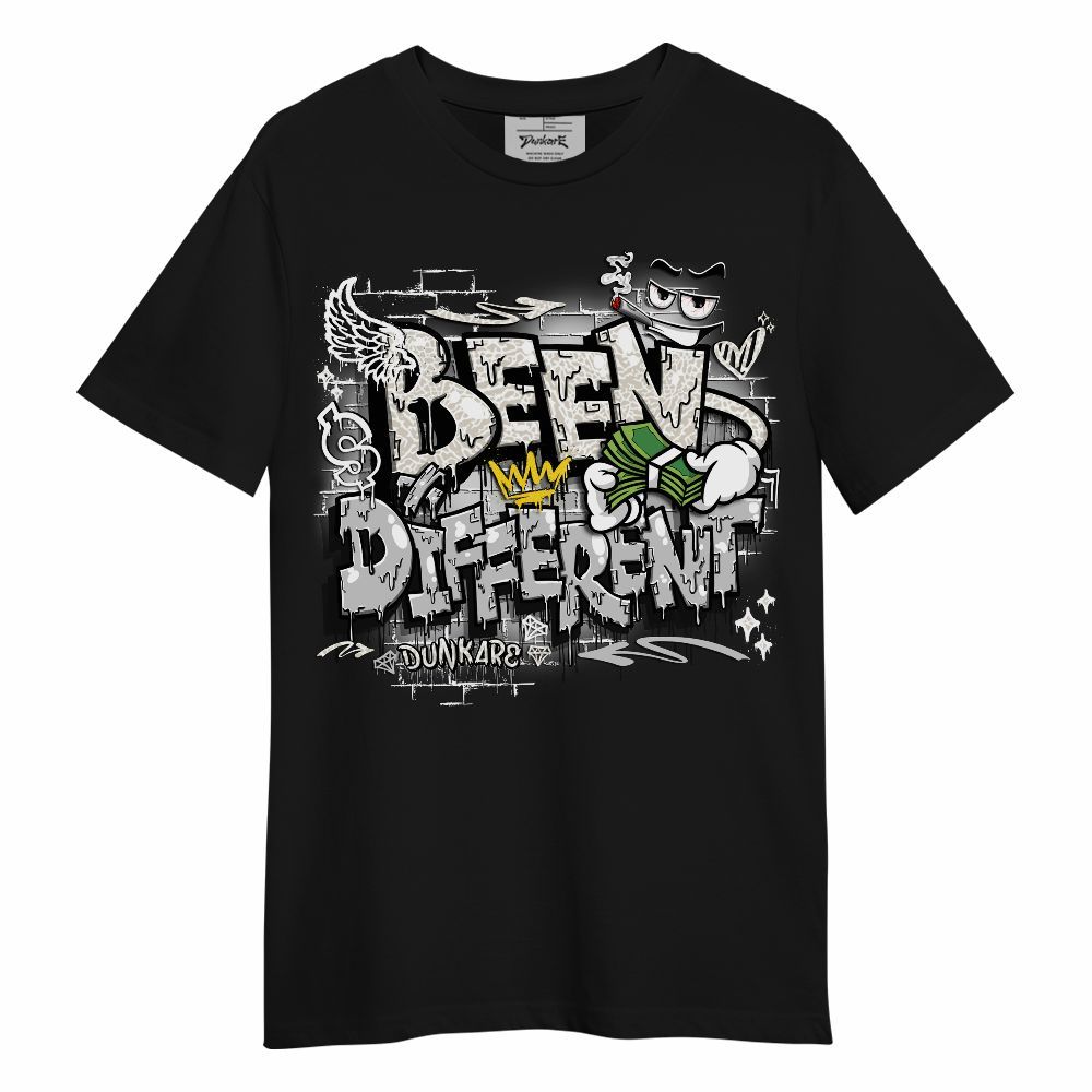 Shirt To Match Retro Pure Money 3s - Been Dif2erent Drip Graffiti Graphic